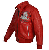 Pelle Pelle Red Soda Club Leather Jacket